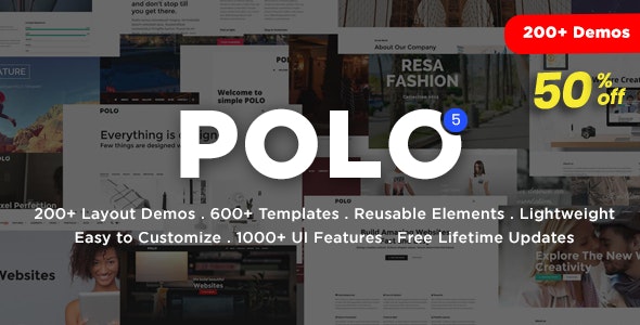 Polo - Responsive Multi-Purpose HTML5 Template