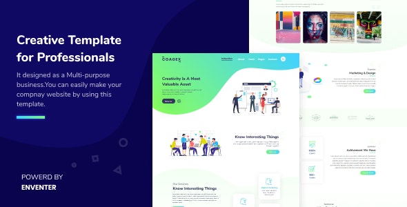 Coagex - Creative Agency Template