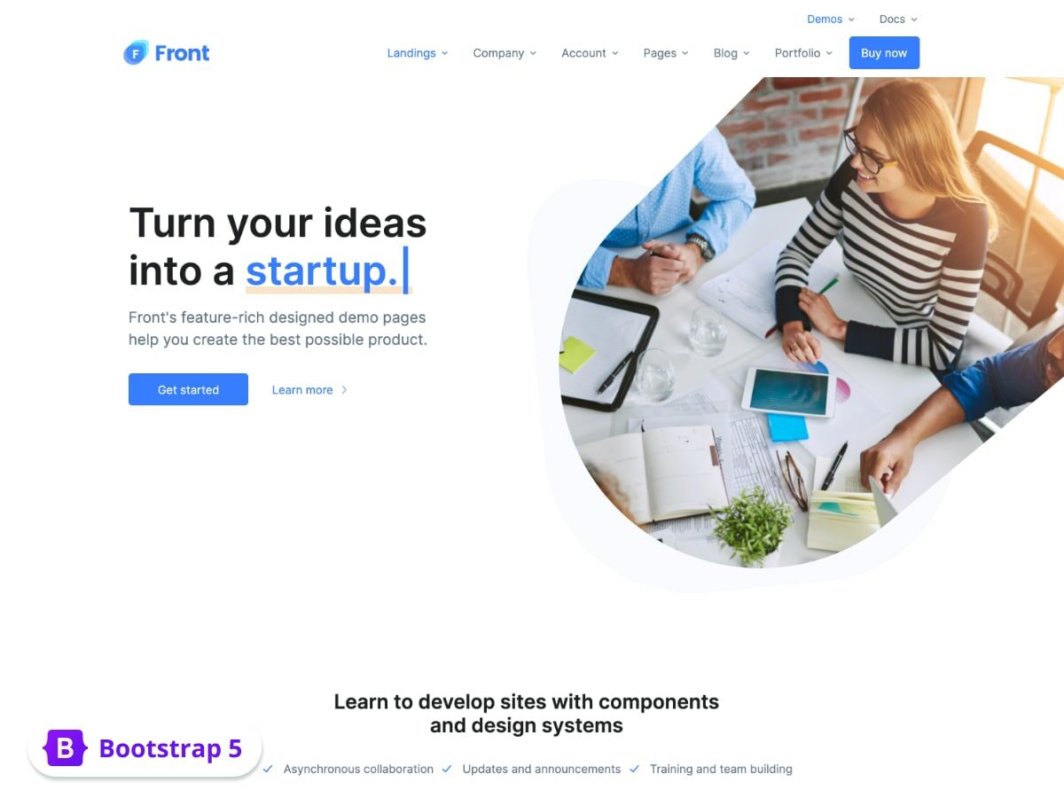 Front – Multipurpose Responsive Template